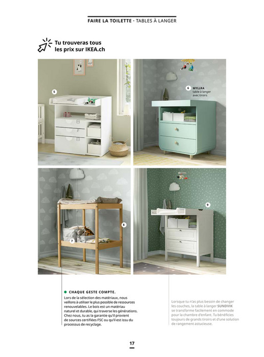 Ikea Switzerland (french) - Chambre De Bebe - Page 16-17